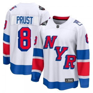 Brandon Prust New York Rangers Fanatics Branded Breakaway 2024 Stadium Series Jersey (White)