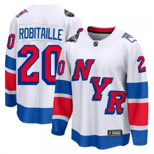 Luc Robitaille New York Rangers Fanatics Branded Breakaway 2024 Stadium Series Jersey (White)