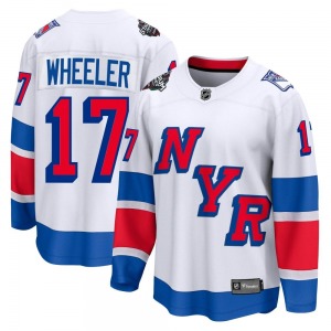 Blake Wheeler New York Rangers Fanatics Branded Breakaway 2024 Stadium Series Jersey (White)