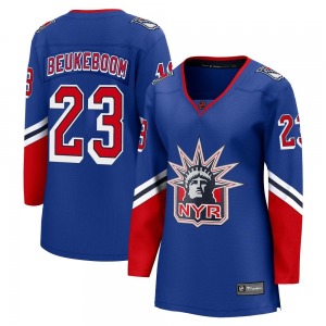 Jeff Beukeboom New York Rangers Fanatics Branded Women's Breakaway Special Edition 2.0 Jersey (Royal)