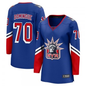 Louis Domingue New York Rangers Fanatics Branded Women's Breakaway Special Edition 2.0 Jersey (Royal)