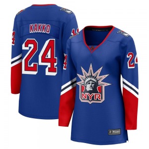 Kaapo Kakko New York Rangers Fanatics Branded Women's Breakaway Special Edition 2.0 Jersey (Royal)