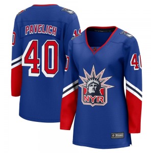 Mark Pavelich New York Rangers Fanatics Branded Women's Breakaway Special Edition 2.0 Jersey (Royal)