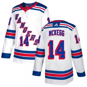 Greg McKegg New York Rangers Adidas Authentic Jersey (White)