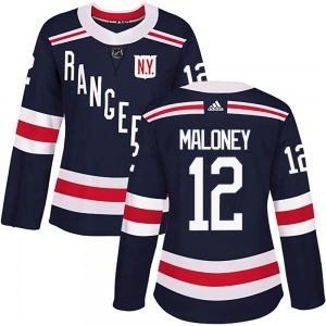 Don Maloney New York Rangers Adidas Women's Authentic 2018 Winter Classic Home Jersey (Navy Blue)