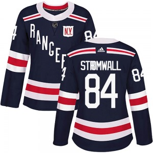 Malte Stromwall New York Rangers Adidas Women's Authentic 2018 Winter Classic Home Jersey (Navy Blue)