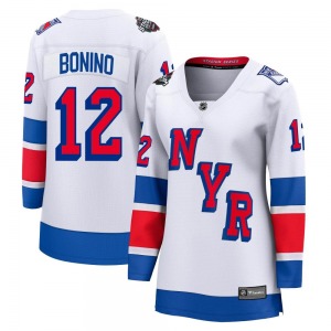 Nick Bonino New York Rangers Fanatics Branded Women's Breakaway 2024 Stadium Series Jersey (White)