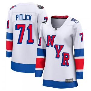 Tyler Pitlick New York Rangers Fanatics Branded Women's Breakaway 2024 Stadium Series Jersey (White)