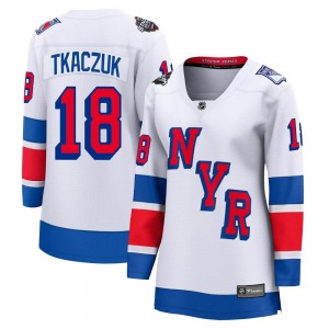 Walt Tkaczuk New York Rangers Fanatics Branded Women's Breakaway 2024 Stadium Series Jersey (White)