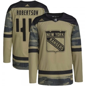 Matthew Robertson New York Rangers Adidas Authentic Military Appreciation Practice Jersey (Camo)