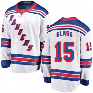 Tanner Glass New York Rangers Fanatics Branded Youth Breakaway Away Jersey (White)