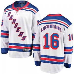 Pat Lafontaine New York Rangers Fanatics Branded Youth Breakaway Away Jersey (White)