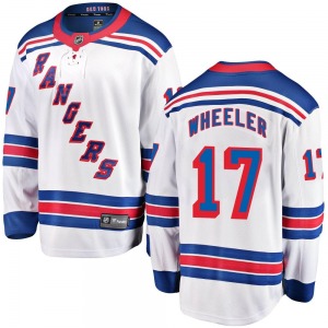 Blake Wheeler New York Rangers Fanatics Branded Youth Breakaway Away Jersey (White)