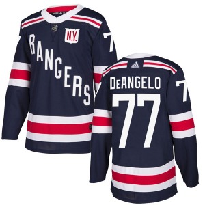 Tony DeAngelo New York Rangers Adidas Youth Authentic 2018 Winter Classic Home Jersey (Navy Blue)