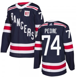 Vince Pedrie New York Rangers Adidas Youth Authentic 2018 Winter Classic Home Jersey (Navy Blue)