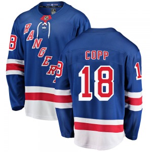 Andrew Copp New York Rangers Fanatics Branded Youth Breakaway Home Jersey (Blue)