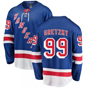 Wayne Gretzky New York Rangers Fanatics Branded Youth Breakaway Home Jersey (Blue)
