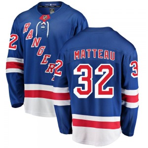 Stephane Matteau New York Rangers Fanatics Branded Youth Breakaway Home Jersey (Blue)