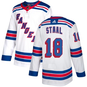 Marc Staal New York Rangers Adidas Authentic Jersey (White)