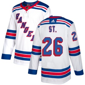 Martin St. Louis New York Rangers Adidas Authentic Jersey (White)