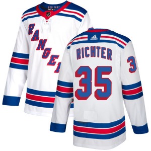 Mike Richter New York Rangers Adidas Authentic Jersey (White)