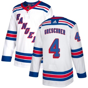 Ron Greschner New York Rangers Adidas Authentic Jersey (White)