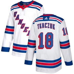 Walt Tkaczuk New York Rangers Adidas Authentic Jersey (White)