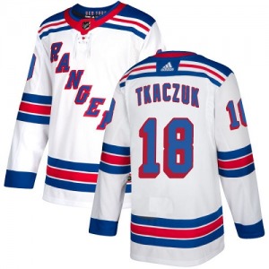 Walt Tkaczuk New York Rangers Adidas Youth Authentic Away Jersey (White)